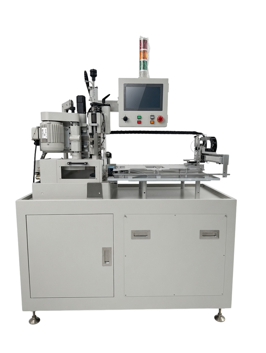 立型全自動レンズサーボ芯取機